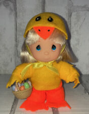 Precious Moments 1994 Enesco Hi Babies Easter Chick Duck Doll Spring Basket picture