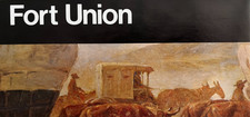 Vintage 1991 FORT UNION MONUMENT   NATIONAL PARK SERVICE UNIGRID BROCHURE/MAP picture