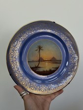 Vintage Haig Chimchidian Painted Wall Plate Signed picture
