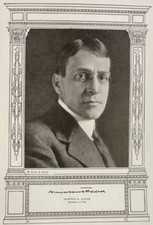 1918 Secretary of War Newton Baker At The Front World War I illustrated picture