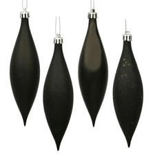 Vickerman N500117 5.5 in. Black Drop 4 Finish Asst 8-Bx picture