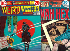 WEIRD WESTERN TALES LOT -- #17 [1973] & #22 [1974] -- JONAH HEX -- 2 DC COMICS picture