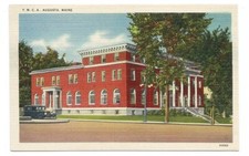 Augusta Maine ME Postcard YMCA Building picture