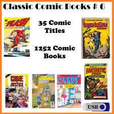 Vintage Comic Books  Pack 6 - over 1250 Comic Books on USB picture