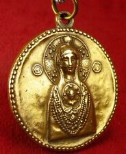 Venice 1912 Madonna Nicopeia Icon Archangel Gabriel Annunciation Bronze Medal picture