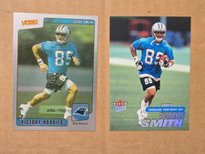 2002 ultra #u309 Steve Smith rookie #/2499 UD Victory #323 #/75 rookie Panthers picture