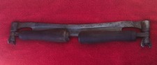 VINTAGE J. S. CANTELO FOLDING HANDLE DRAWKNIFE WITH 10 INCH CUTTING EDGE 3-24-91 picture