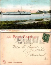 Training Ship Reina Mercedes Captured from Spain Postcard picture