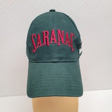 Saranac Brewing Company Beer Money Zip Pouch Green Hat Cap picture