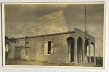 1920c AZO RPPC Mexico, American customs border station Aduana unknown location picture