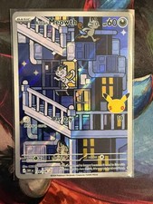 Pokemon Alolan Meowth Illustration Rare 139/128 30th Anniversary picture