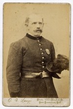 Three 1880s Cabinet Card Photos Members of the San Francisco CA Schuetzen Verein picture