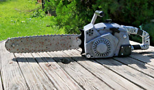 SPIRIT ANIMATED CHAINSAW w SOUND & MOVEMENT HALLOWEEN PROP TESTED SEE VIDEO picture