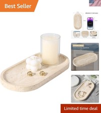 Natural Marble Tray for Bathroom Counter, 10