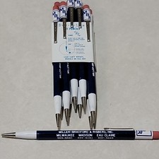 VTG Durolite Autopoint Mechanical Pencil Miller Bradford & Risberg Promo New  picture