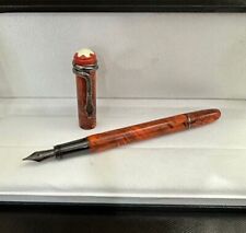 Luxury Snake Metal Series Marble Red+Black Clip 0.7mm nib Fountain Pen NO BOX picture