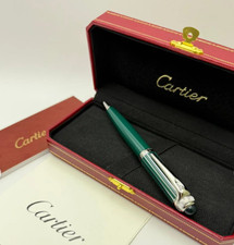 ON SALE Cartier Roadster Green Ballpoint Pen Luxury VIP Gift Box New 2026 Rare picture