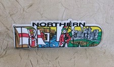 NORTHERN IRELAND Souvenir Rubber Magnet with Landmarks picture