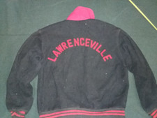 Vintage 1950s Lawrenceville School Wool Varsity Jacket HTF RARE VGC picture