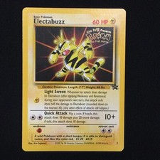 1999 Pokemon Black Star Promo #2 Electabuzz (Gold WB Stamp) New Loose Unplayed picture