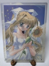 AIR Misuzu Kamio CG Card Double Sided Visual Arts Key Anime Japan Pencil Board picture