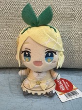 Kagamine Rin 7” Plush FuRyu Kuji Citrus Ver. Hatsune Miku Vocaloid - US Seller picture