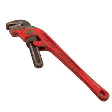 Rigid E-18 Offset End HD Pipe Wrench -  Elyria OH - Vintage -  picture