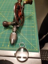  Vintage Goodell  PRATT Eggbeater Hand Drill  Carpenters Hand Drill Tool picture