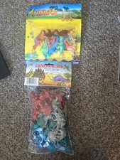 Lot of 2  Dinosaurs New in Package Vintage Dinosaur Toys Figures Collection picture