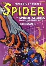 Spider Master of Men SC Pulp Replica Oct 1933 FN 2004 Stock Image picture