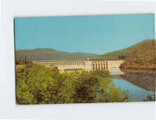 Postcard Great Bluestone Dam West Virginia USA picture
