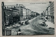 Kalamazoo Michigan 1870-1873 Vintage Postcard picture