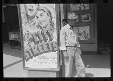 Photo:San Antonio Texas 1939 Mexican Man Movie Theater Street Scene picture