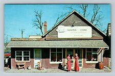 Bridgeton, IN-Indiana, Sassafras Kitchen, Antique Vintage Souvenir Postcard picture