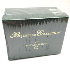 Department 56 Bejeweled Collection 56.31462 Christmas Eve Jeweled Box Santa picture