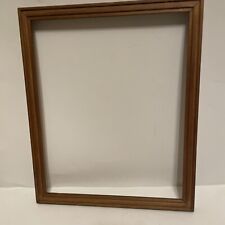 Wood Frame With Liner 17.5x 14.5 Fits 15”x13” EUC picture