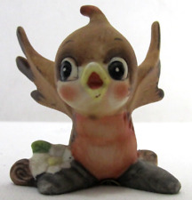 Josef Originals Vintage Baby Bird Robin Figurine small 2.5