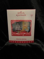 2017 Hallmark Keepsake Tinseltime Christmas Magic Light Ornament in box picture