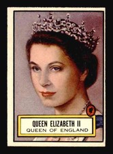 1952 Topps Look ‘n See #104 Queen Elizabeth The 2nd - VG-EX picture