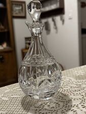 GORHAM Lead Crystal Glass Decanter 8” Very Nice picture