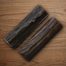 Handle Scales Natural Genuine Stag Horn Deer Antlers For Knife Set Of Two 4399 picture