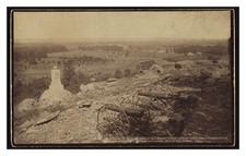 Gettysburg Pennsylvania Little Round Top Cannons Standard Postcard picture