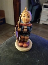 Goebel Hummel Figurine Little Hiker 16 2/0 Boy With Stick 4