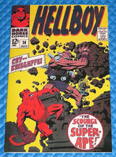 Hellboy #NN Facsimile Covered Hellboy Interior Movie Comic (Replica) picture