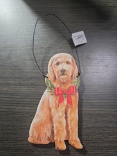 Goldendoodle Hanging Christmas  Ornament By Primitves By Kathy picture