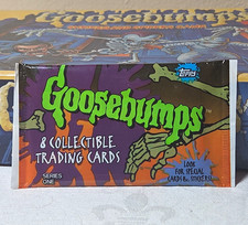 Goosebumps Topps Series One 1996 Sealed 8 Pack Trading Cards Collectible picture