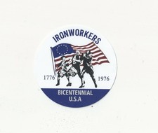 Retro Novelty Throwback 1976 BICENTENNIAL USA UNION IRONWORKERS 3