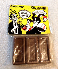 Vtg Dime Store Plastic Gag Joke Trick Squirt Chocolate 1960s NOS New Hong Kong picture