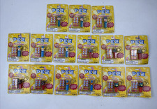 Vintage PEZ Candy Keychain Lot of 15 Sealed NOS Clown Elephant Uncle Sam picture