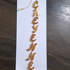 Danbury Mint 23kt Gold Over Brass Christmas Ornament